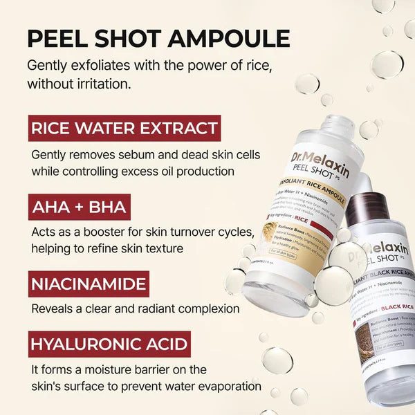 Peel Shot Glow Rice Ampoule