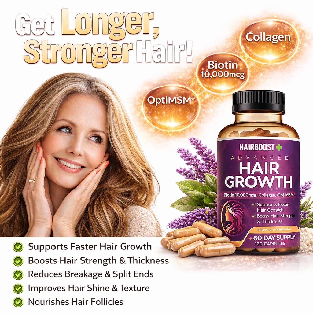 HairBoost + Advanced Hair Growth Formula