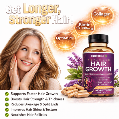 HairBoost + Advanced Hair Growth Formula