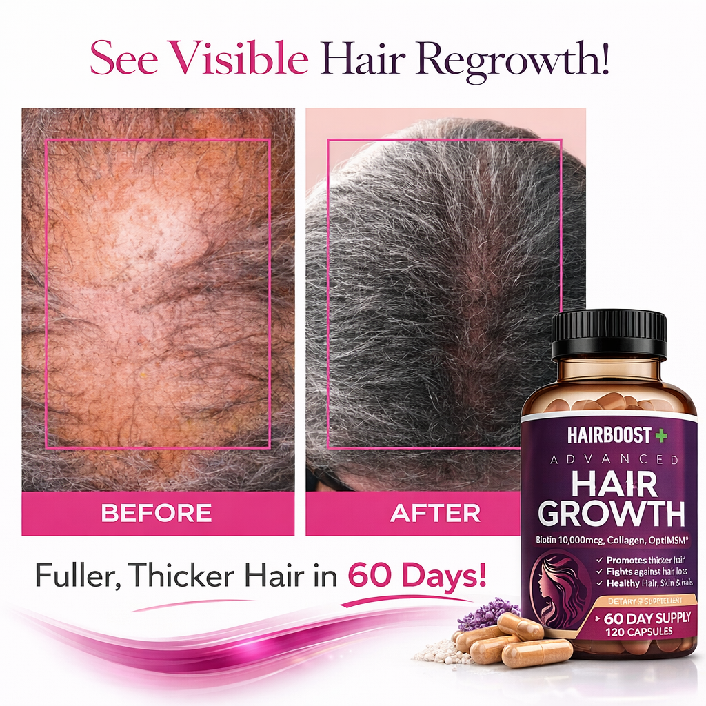 HairBoost + Advanced Hair Growth Formula