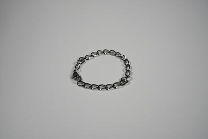 Pulsera de Plata Corte de Diamante para Hombres