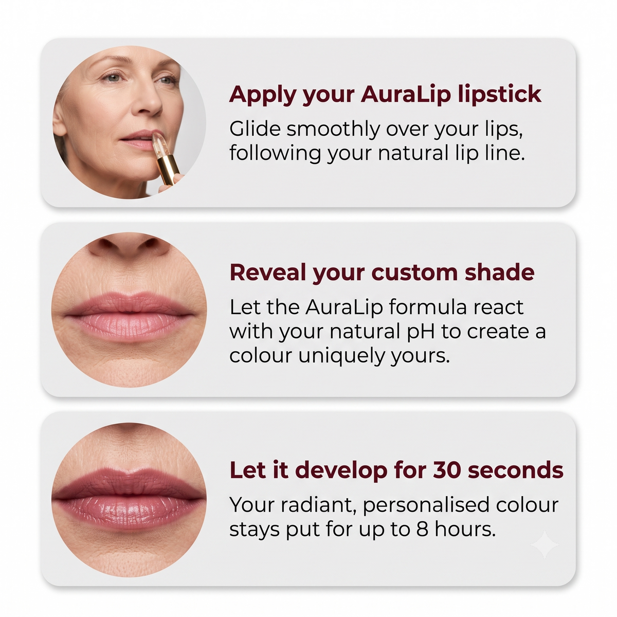 AuraLip pH Adaptive Lipstick