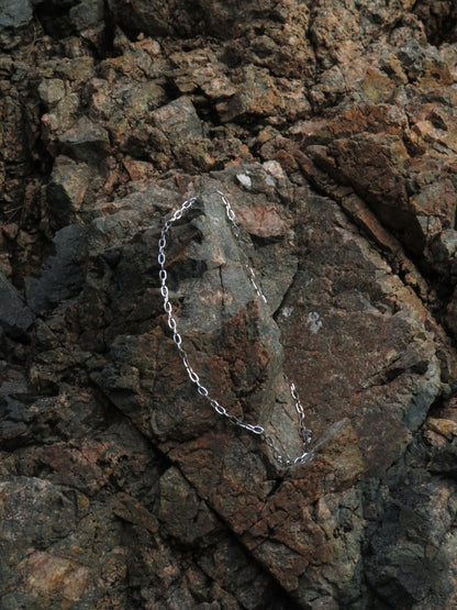 Cadena de Plata Estilo Gargantilla